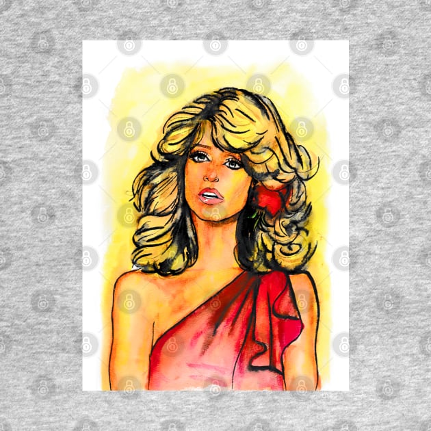 Farrah Fawcett by Svetlana Pelin